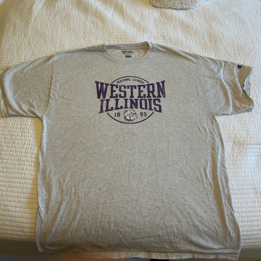 Western Illinois Champion Tshirt (Like New)